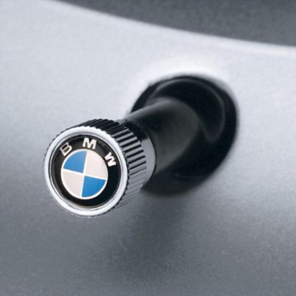 BMW Round Logo Value Stem Caps